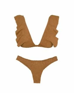 Scales Liz Top - Toffee 17 Scales Liz Top - Toffee -Swimwear Sales LizTop flat