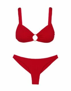 Firenze Luna Top - Red Pepper -Swimwear Sales Luna Top flat