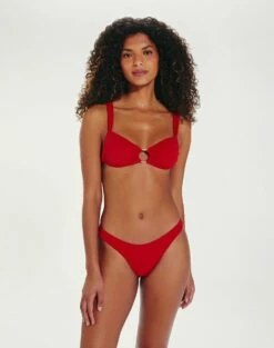 Firenze Luna Top - Red Pepper -Swimwear Sales LunaTop front 64ae658f 6bee 47e0 a441 4af6944c784f