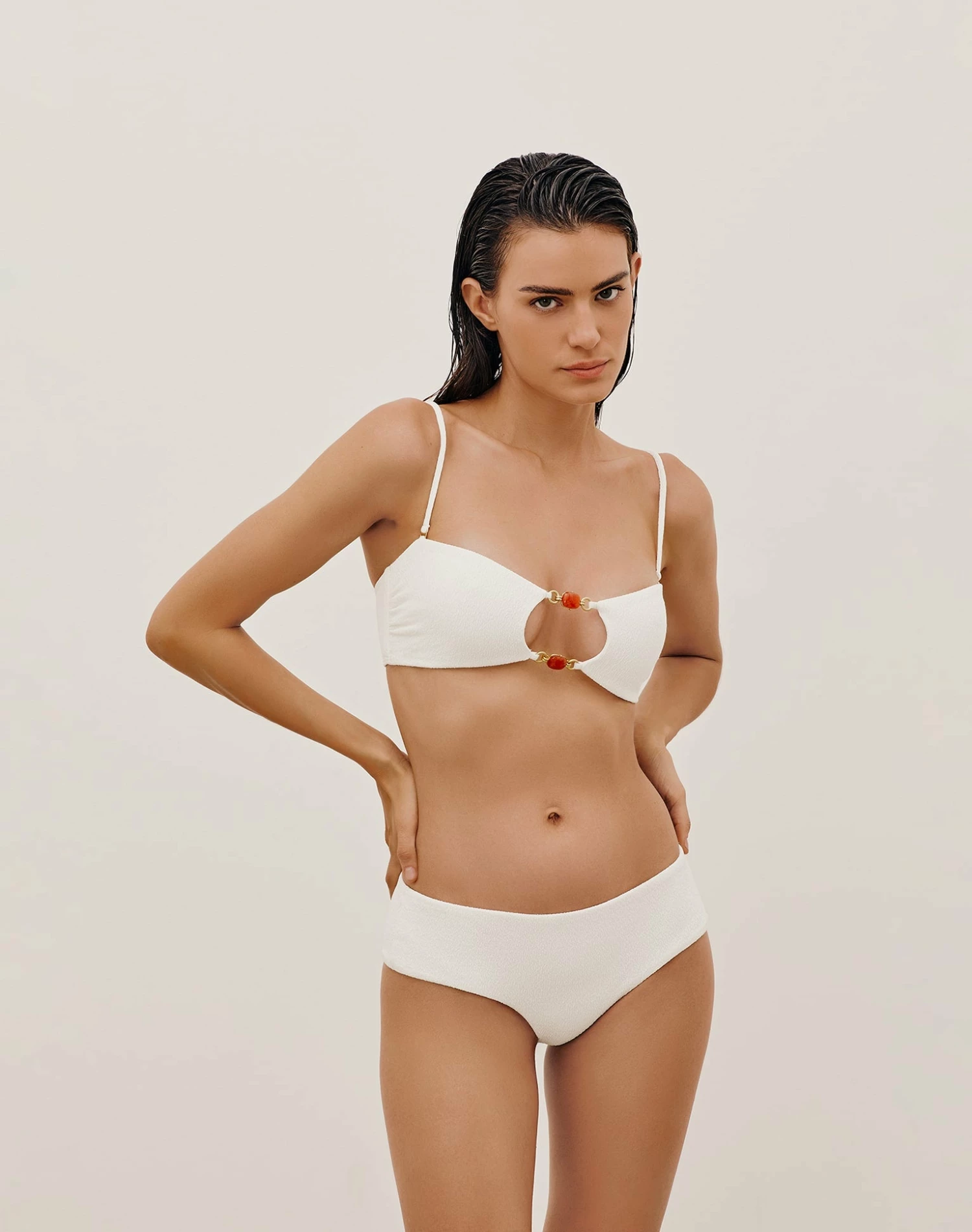 Firenze Martha Bottom - White 7 Firenze Martha Bottom - White - Image 5