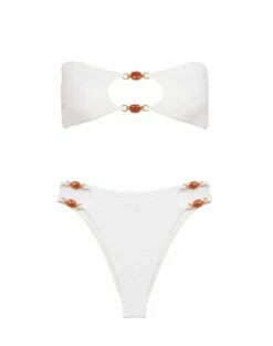 Firenze Martha Bandeau Top - White 13 Firenze Martha Bandeau Top - White -Swimwear Sales MARTHAHOTPANTS FLAT 1 5af469e3 f324 4173 9342 052fe066a95f