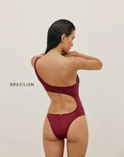 Martha One Piece - Cranberry -Swimwear Sales MARTHAONEPIECE BACK BR