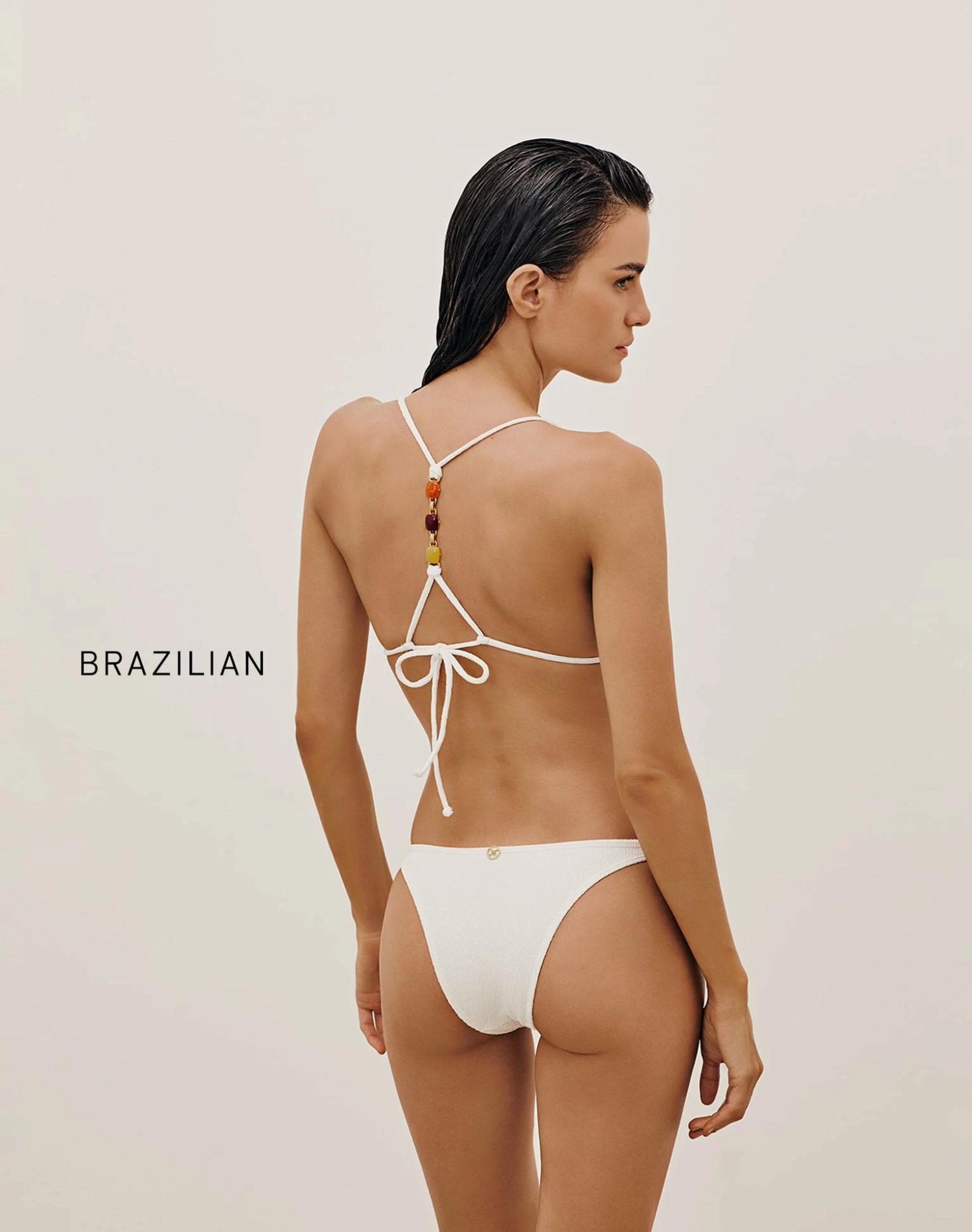 Firenze Martha T Back Top - White 8 Firenze Martha T Back Top - White - Image 6