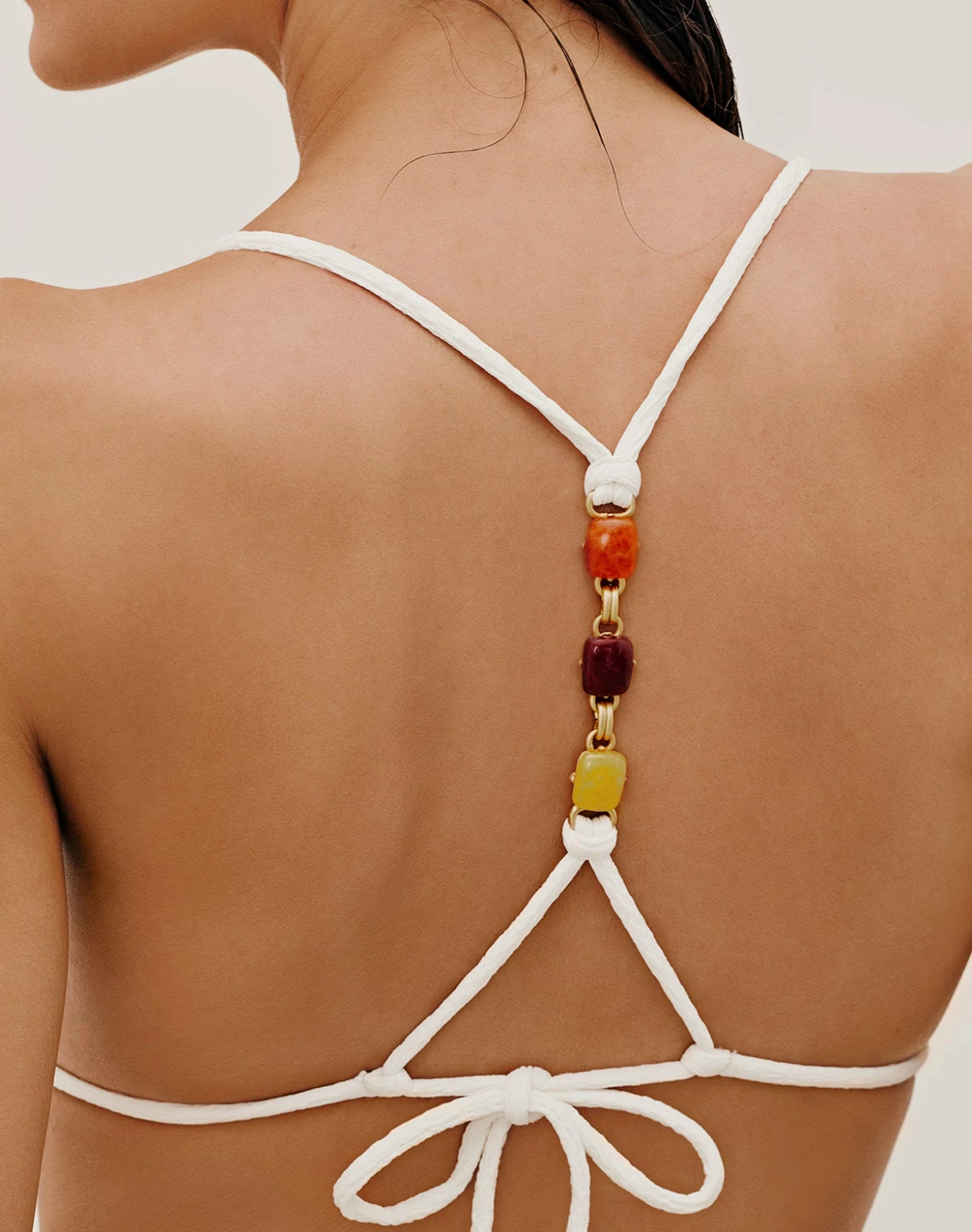 Firenze Martha T Back Top - White 12 Firenze Martha T Back Top - White - Image 10