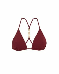 Martha T Back Top - Cranberry