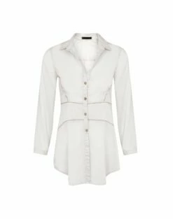 Mariana Short Cover Up - Off White -Swimwear Sales Mariana Short Cover Up Flat Off White