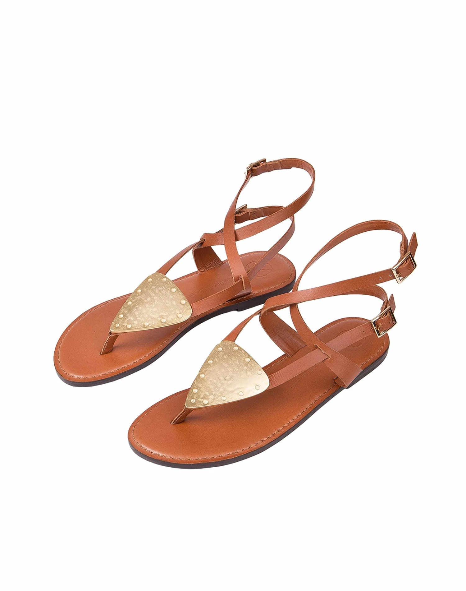 Peggy Sandal - Brown 3 Peggy Sandal - Brown