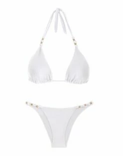 Paula Top - White -Swimwear Sales PAULATOP FLAT 1
