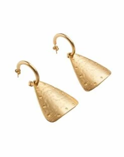 Peggy Earrings - Gold -Swimwear Sales PEGGYEARINGS FLAT 1