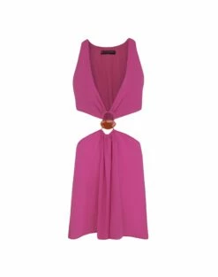 Rita Short Cover Up - Bubblegum -Swimwear Sales RITADETAILSHORTCOVERUP FLAT 3552ba98 4e58 4f11 b868 51173af6db8a