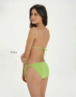 Firenze Ripple Top - Lime -Swimwear Sales RippleTriTop full back 1