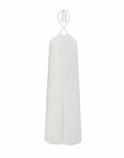 Sally Long Cover Up - White -Swimwear Sales SALLYLONGCOVERUP FLAT ba988ddc 9234 4a75 9cff 82fb0fc4859f