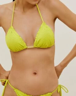 Scales Ripple Top - Wasabi 16 Scales Ripple Top - Wasabi -Swimwear Sales SCALESRIPPLETRITOP DETAIL 1 1