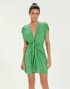 Sasha Short Cover Up - Cactus