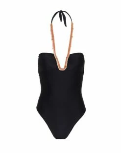 Senegal Carol One Piece - Black 12 Senegal Carol One Piece - Black -Swimwear Sales SenegalCarol flat