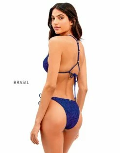 Shaye Tie Side Bottom - Tita Blue -Swimwear Sales Shaye Tri Top brasil 1