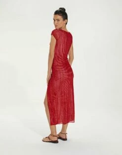 Suzi Midi Dress - Malika -Swimwear Sales SuziMidiDress back