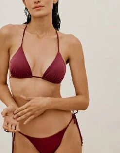 Tie Side Bottom - Cranberry -Swimwear Sales TIESIDEBOTTOM DETAIL 1 2a12e0ba e879 4061 82c5 511c978014c1