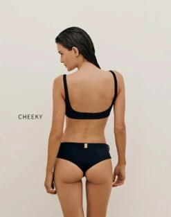 Tisa Bottom - Black -Swimwear Sales TISABOTTOM BACK CHEEKY