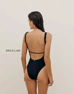 Tisa Zuri One Piece - Black -Swimwear Sales TISAZURIONEPIECE BACK BR 1 1