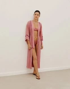 Anni Detail Long Cover Up - Duchese -Swimwear Sales VC236005 COR 1