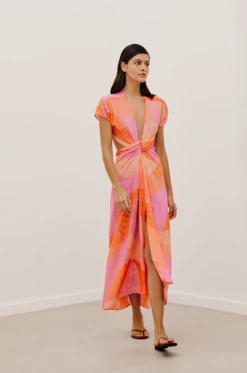 Loop Midi Cover Up - Martinica -Swimwear Sales VC236035 COR 1 vitrine