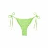 Firenze Zene Tie Side Bottom - Lime -Swimwear Sales ZeneBottom flat 1
