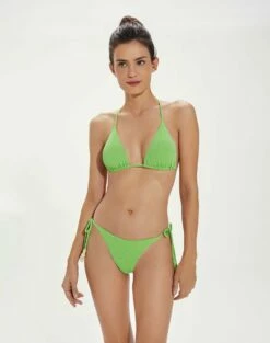 Firenze Zene Tri T Back Top - Lime -Swimwear Sales ZeneTBackTri front 2 1