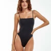 Cindy One Piece - Black 2 Cindy One Piece - Black -Swimwear Sales black cindy 1pc 1