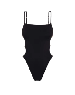 Cindy One Piece - Black -Swimwear Sales black cindy 1pc flat 1