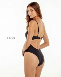 Gracie One Piece - Black -Swimwear Sales black gracie 1pc br 1