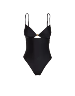 Gracie One Piece - Black -Swimwear Sales black gracie 1pc flat