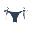 Firenze Ripple Tie Side Bottom - Blue Grey -Swimwear Sales blue gray firenze ripple btm flat 1