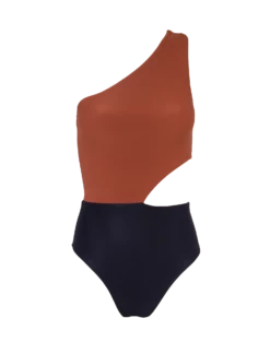 Drape One Piece - Camel 8 Drape One Piece - Camel -Swimwear Sales camel drape 1pc flat 1