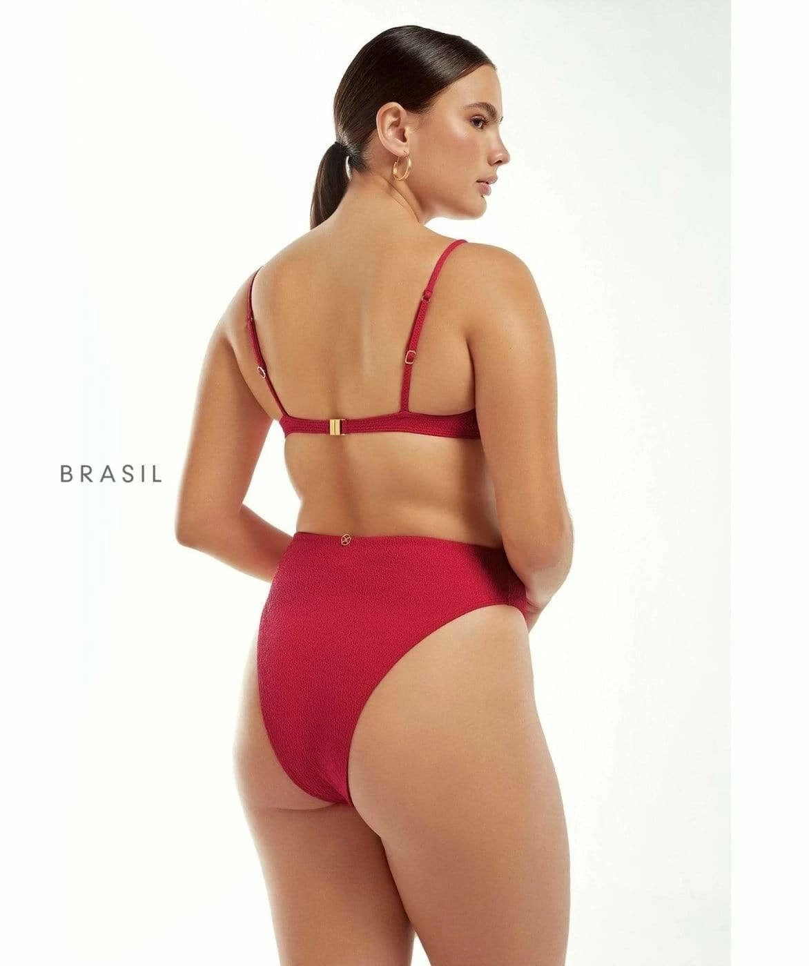 Firenze Gigi Hot Pant Bottom - Cherry 11 Firenze Gigi Hot Pant Bottom - Cherry - Image 9
