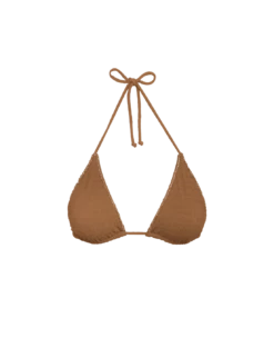 Firenze Embroidery Tri Top - Desert