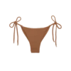 Firenze Embroidery Tie Side Bottom - Desert 1 Firenze Embroidery Tie Side Bottom - Desert -Swimwear Sales desert firenze tie side btm flat
