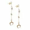 Elos Earrings - Gold