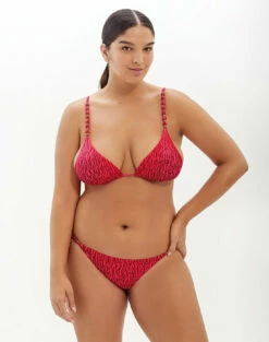 Beads Tri Parallel Top (final Sale) - Plum -Swimwear Sales gabrielle pink beads bikini a8d15327 e618 4cca 9631 45b11373f13b 1