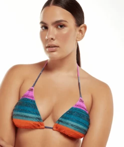 Firenze Embroidery Tie Side Bottom - Desert -Swimwear Sales goa embroidery tri bikini plus 2 d7055aa1 df7e 46e3 a64b 413d35b63f83