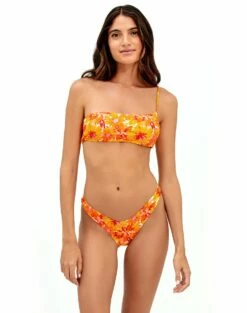 Ana Top (final Sale) - Lowana Mustard -Swimwear Sales lowana ana top giulia btm 1