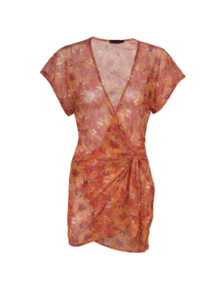 Emily Caftan (final Sale) - Lowana Mustard -Swimwear Sales lowana emily coverup flat