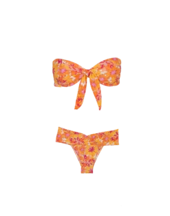 Beta Bottom (final Sale) - Lowana Mustard 12 Beta Bottom (final Sale) - Lowana Mustard -Swimwear Sales lowana knot bandeau flat bikini 2