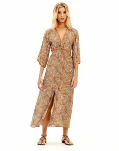 Angel Long Dress - Maza