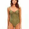 Lina One Piece - Ortiz Green -Swimwear Sales ortiz green lina one piece 1