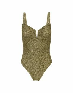 Lina One Piece - Ortiz Green -Swimwear Sales ortiz green lina one piece 1 1