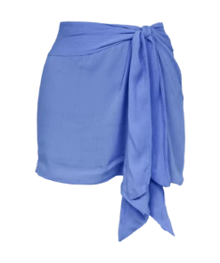 Ana Mini Skirt - Periwinkle 8 Ana Mini Skirt - Periwinkle -Swimwear Sales periwinkle ana pareo flat