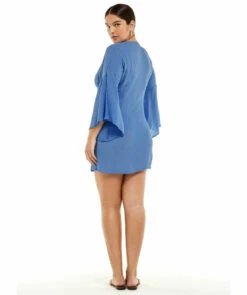 Perola Knot Short Cover Up - Lime -Swimwear Sales periwinkle perola ps back aa1400a7 50bf 481d a831 8678233fbd4a