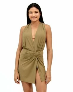 Karina Mini Cover Up - Pistachio 11 Karina Mini Cover Up - Pistachio -Swimwear Sales pistachio karina coverup