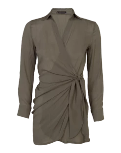 Lia Short Cover Up - Pistachio -Swimwear Sales pistachio lia coverups flat